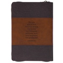 Journal Man of God Honey Brown/Espresso Classic Zip