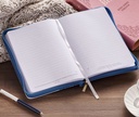 Journal Love John 3:16 Blue Floral Tile Zip (01/25)