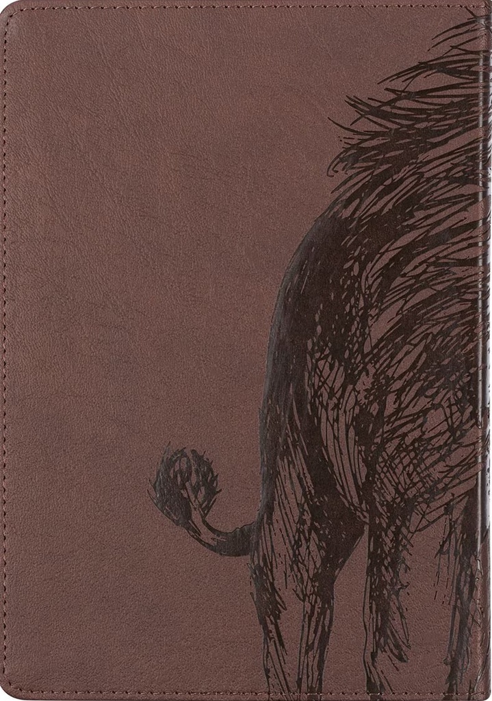 Journal Lord Is My Strength Lion Brown Luxleather