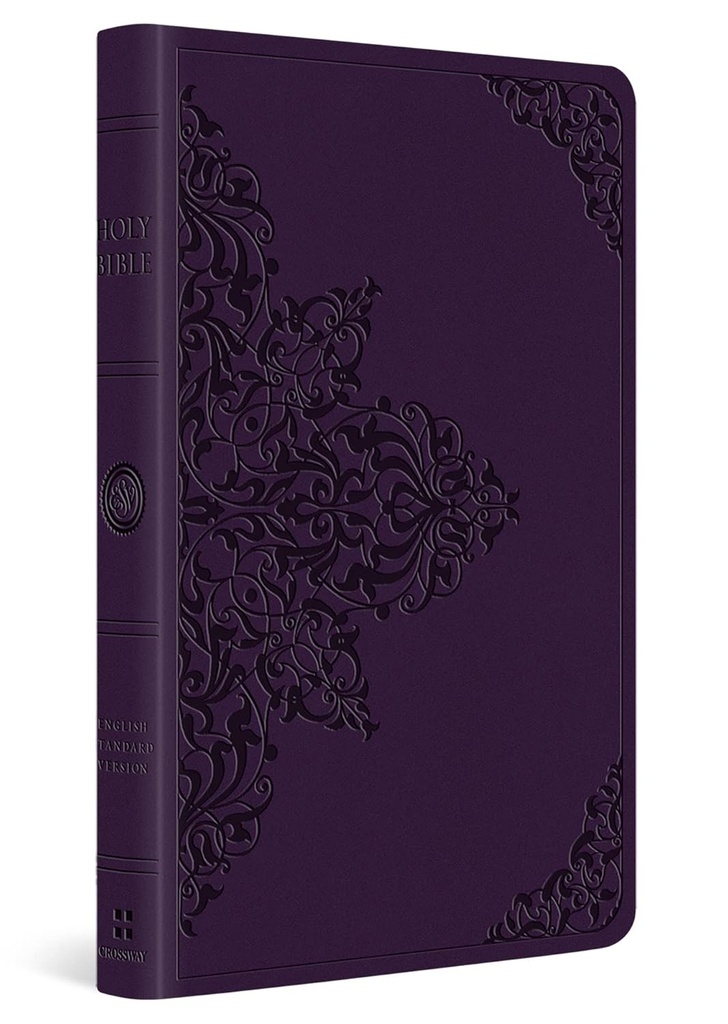 ESV Large Print Value Thinline Bible Lavender I/L
