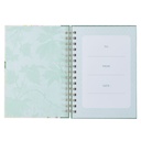 Journal Love Is Patient Green Wirebound