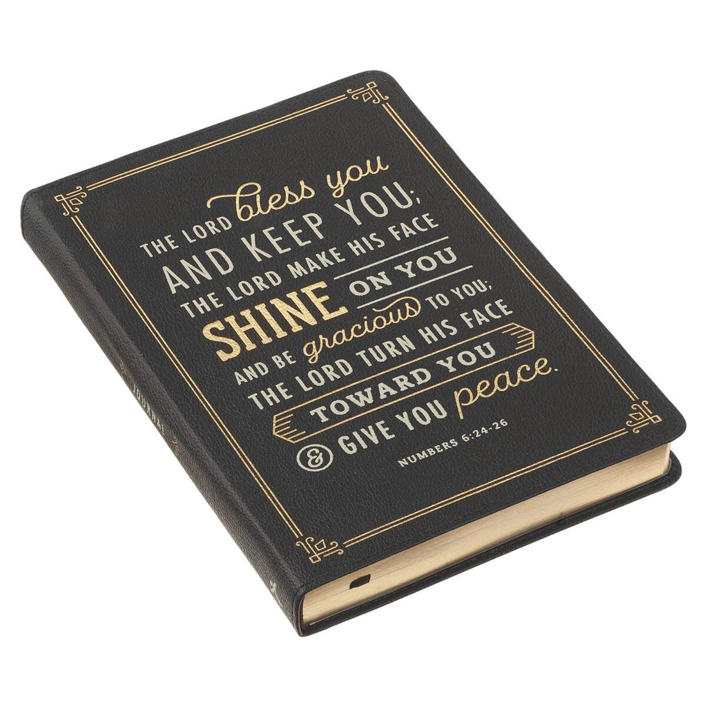 Journal Lord Bless You Classic Black/Gold