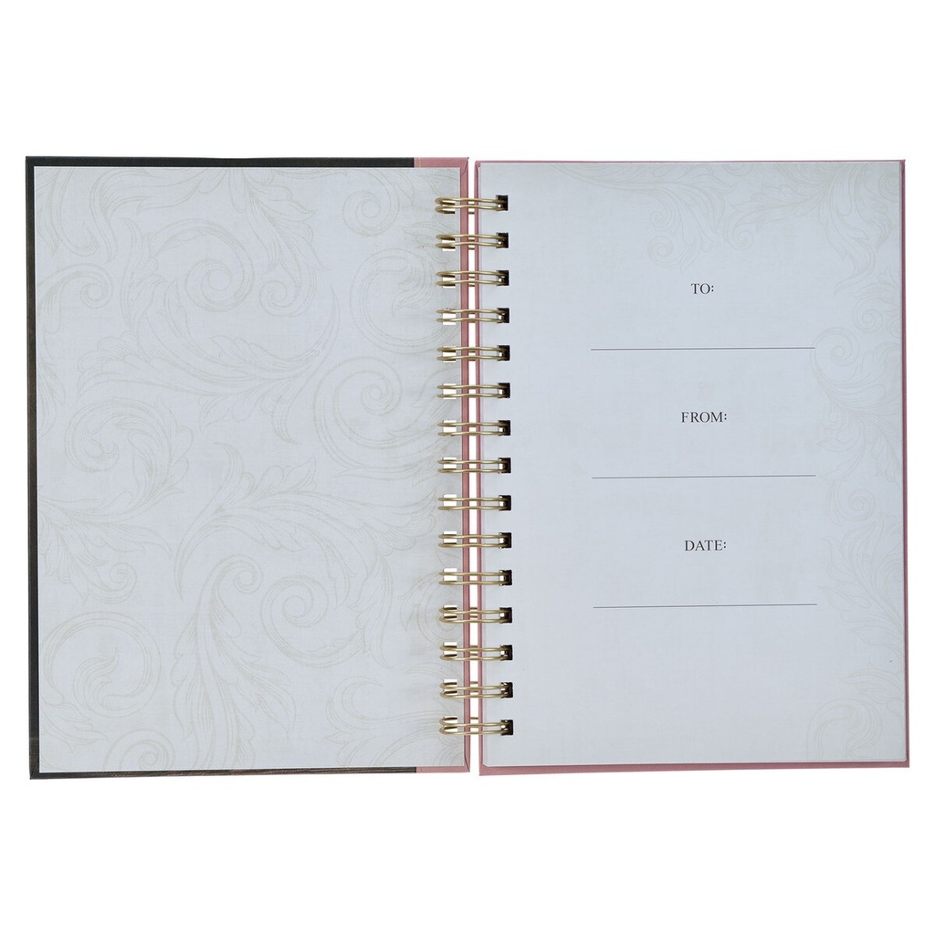 Journal Large I Can Do Everything Pink Wirebound