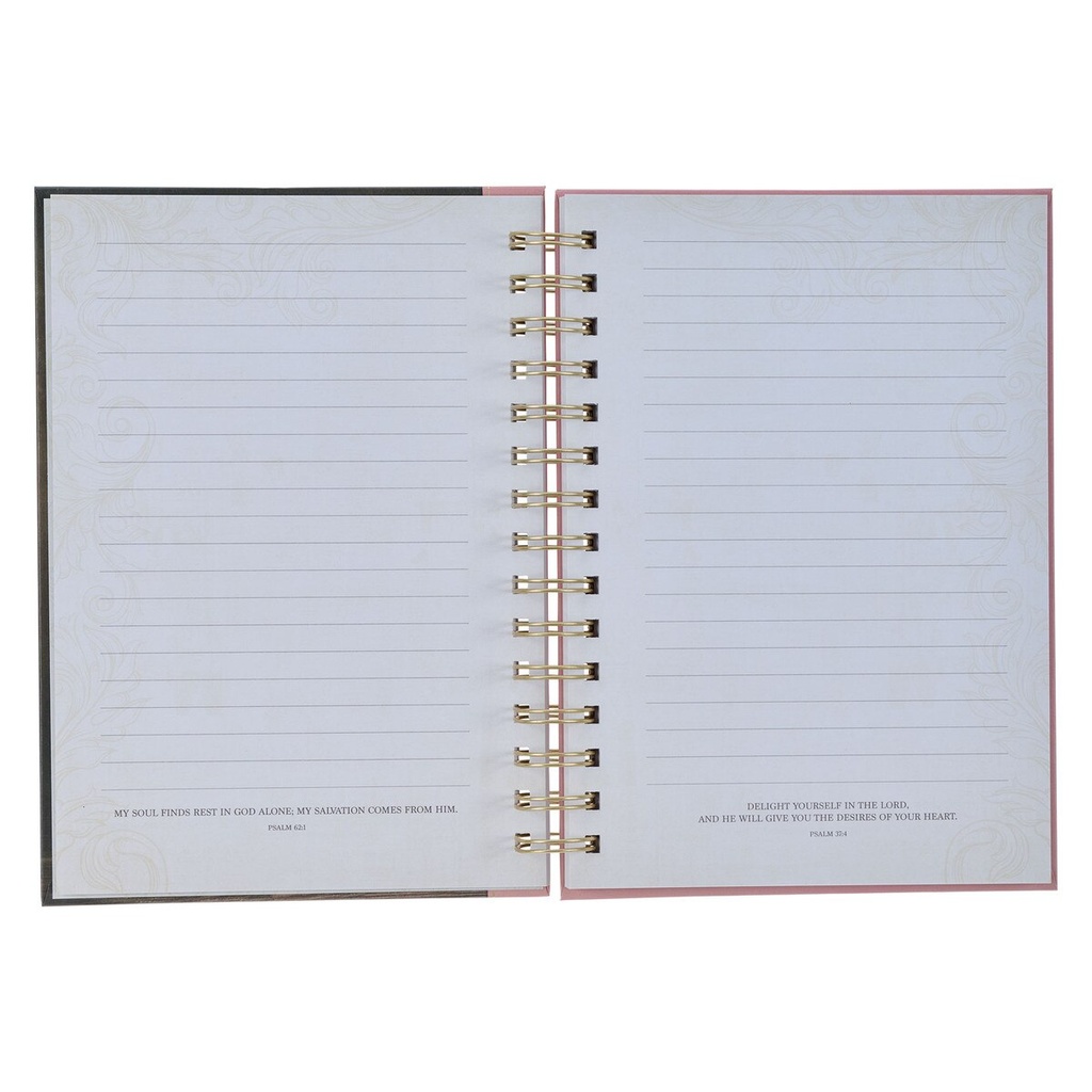 Journal Large I Can Do Everything Pink Wirebound
