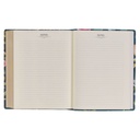 KJV Notetaking Large Print Love The Lord Teal Floral (01/25)