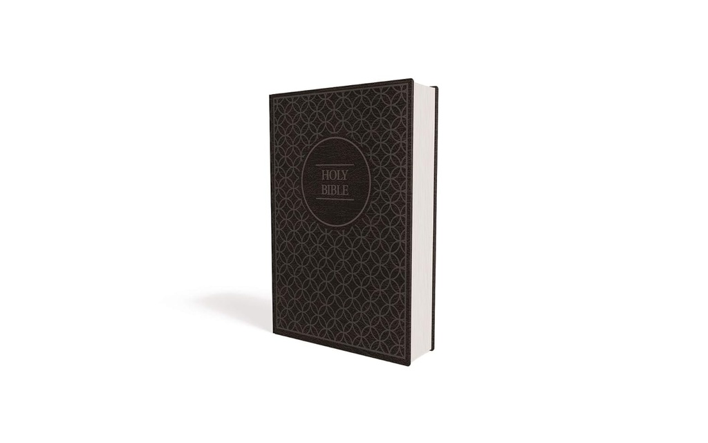 NIV Value Thinline Bible Large Print Gray/Black I/L