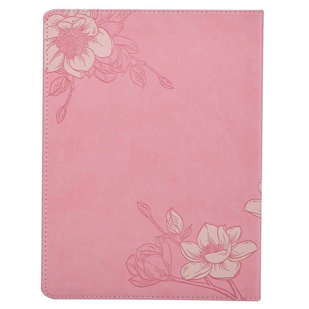Journal Prayerful Parenting Pink Faux Leather