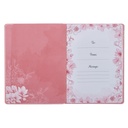 Journal Prayerful Parenting Pink Faux Leather