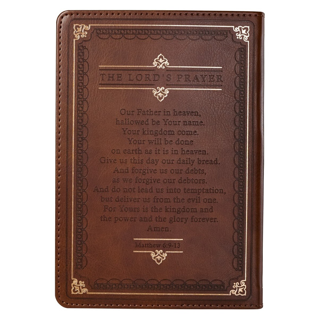 Journal Prayer Luxleather Brown