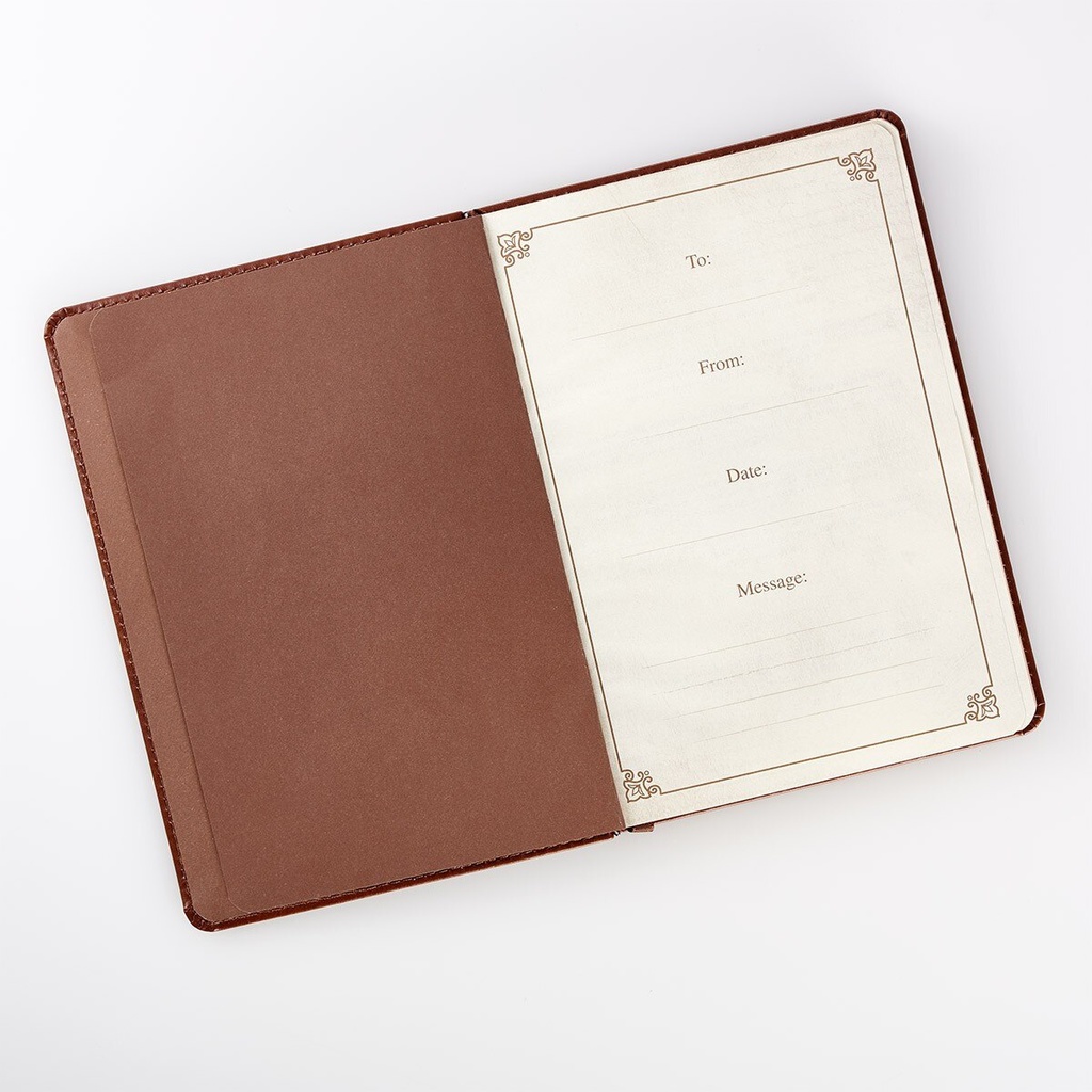 Journal Prayer Luxleather Brown