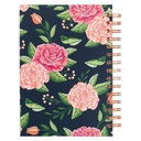 Journal Strength and Dignity Pink Rose Wirebound