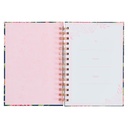 Journal Strength and Dignity Pink Rose Wirebound