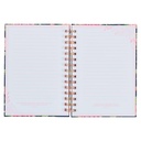 Journal Strength and Dignity Pink Rose Wirebound