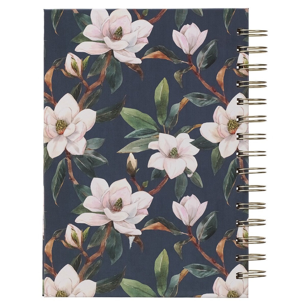 Journal Strength & Dignity Blue Floral Prov 31:25