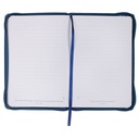 Journal Strength & Dignity Classic Blue Rose Zip