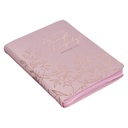Journal Strength & Dignity Pink Faux Leather Classic 