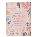 Journal Strength & Honour Pink Floral Zip (01/25)