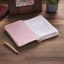 Journal Strength & Honour Pink Floral Zip (01/25)