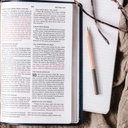 NKJV Value Thinline Bible Large Print Purple Imitation Leath