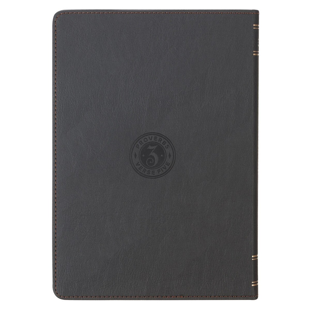 Journal Trust In The Lord Charcoal Classic
