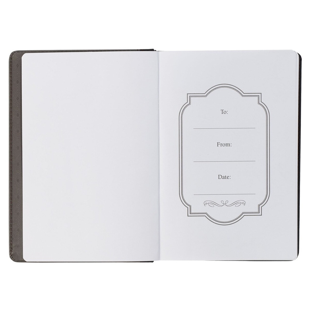 Journal Trust In The Lord Charcoal Classic