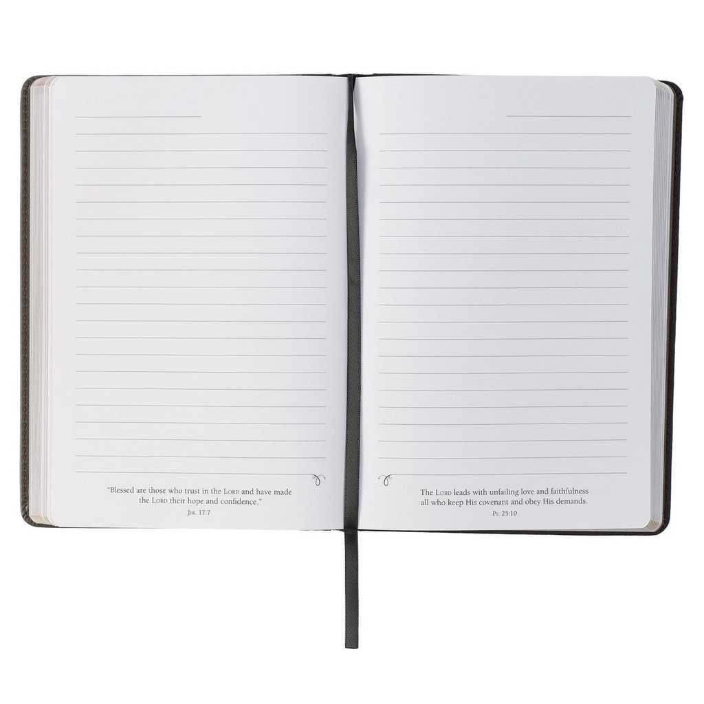 Journal Trust In The Lord Charcoal Classic