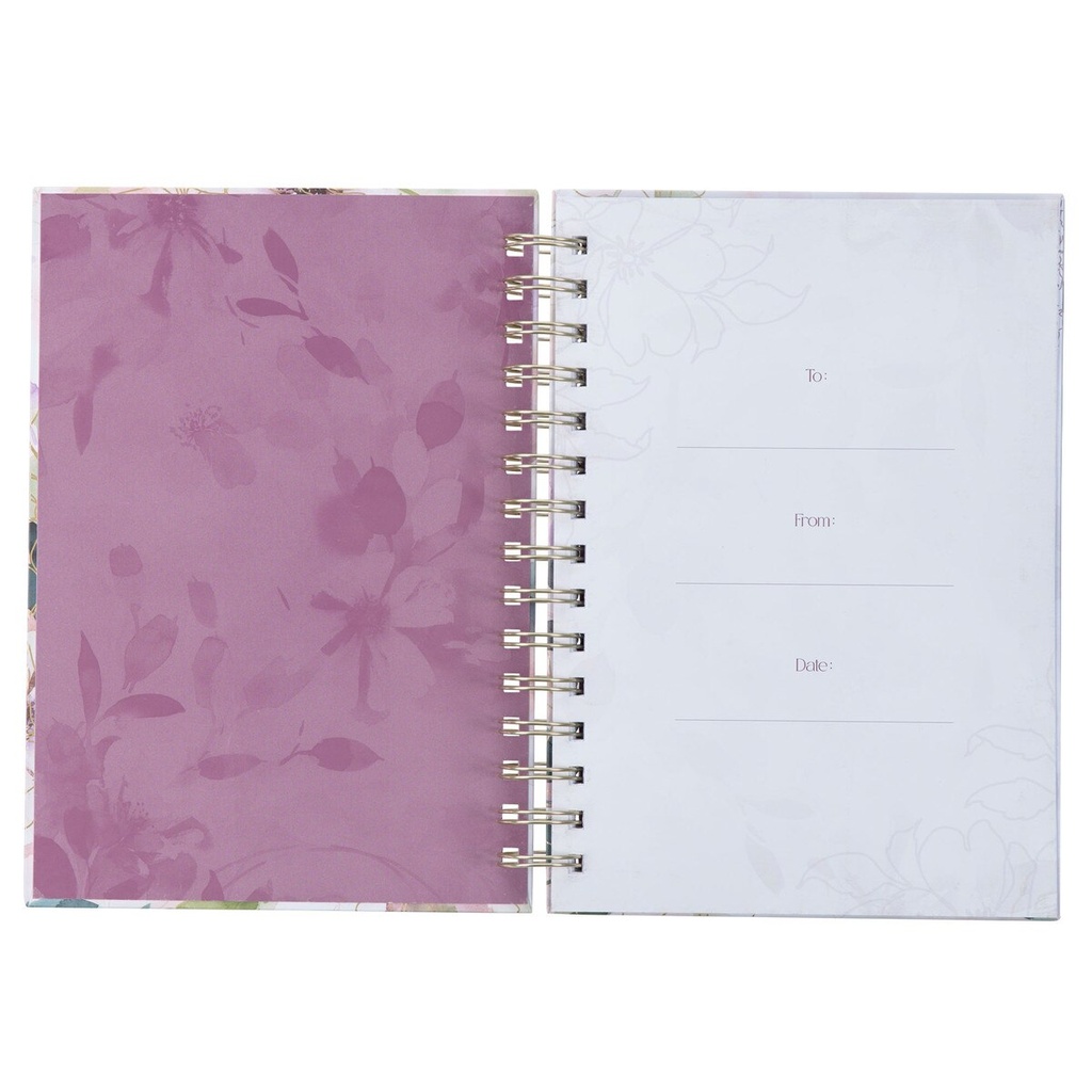Journal Trust In The Lord Purple Bloom