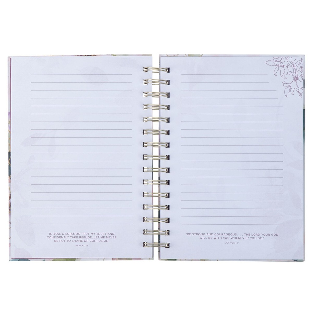 Journal Trust In The Lord Purple Bloom