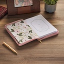 Journal Under His Wings Pink Zip (01/25)