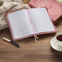 Journal Under His Wings Pink Zip (01/25)
