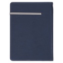 Journal Walk By Faith Navy/Grey Classic w/Pen Holder