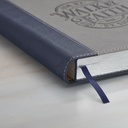 Journal Walk By Faith Navy/Grey Classic w/Pen Holder