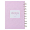 Journal Wirebound My Grace 2 Cor. 12:9 Pink