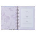 Journal Wirebound Strength and Dignity Purple