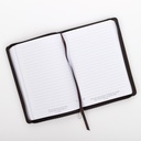 Journal W/Zipper Be Strong Josh 1:9 LuxLeather