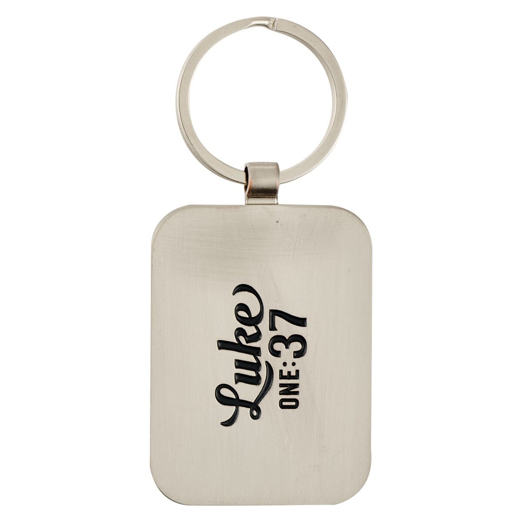 Keychain Nothing Is Impossible Brown