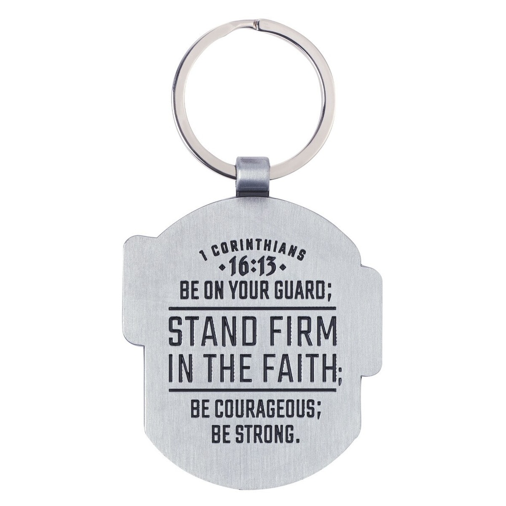 Keychain Stand Firm Grey