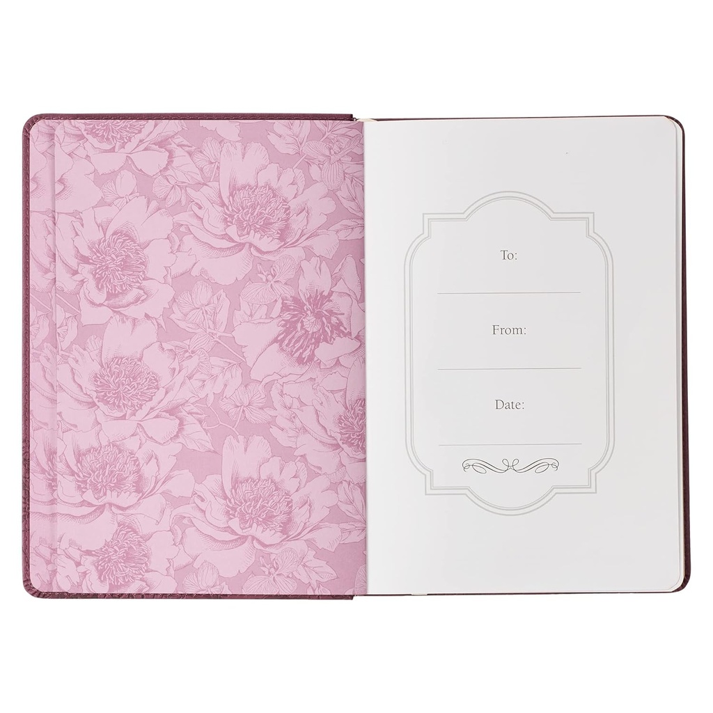 Journal Walk By Faith Not By Sight Berry Luxleather