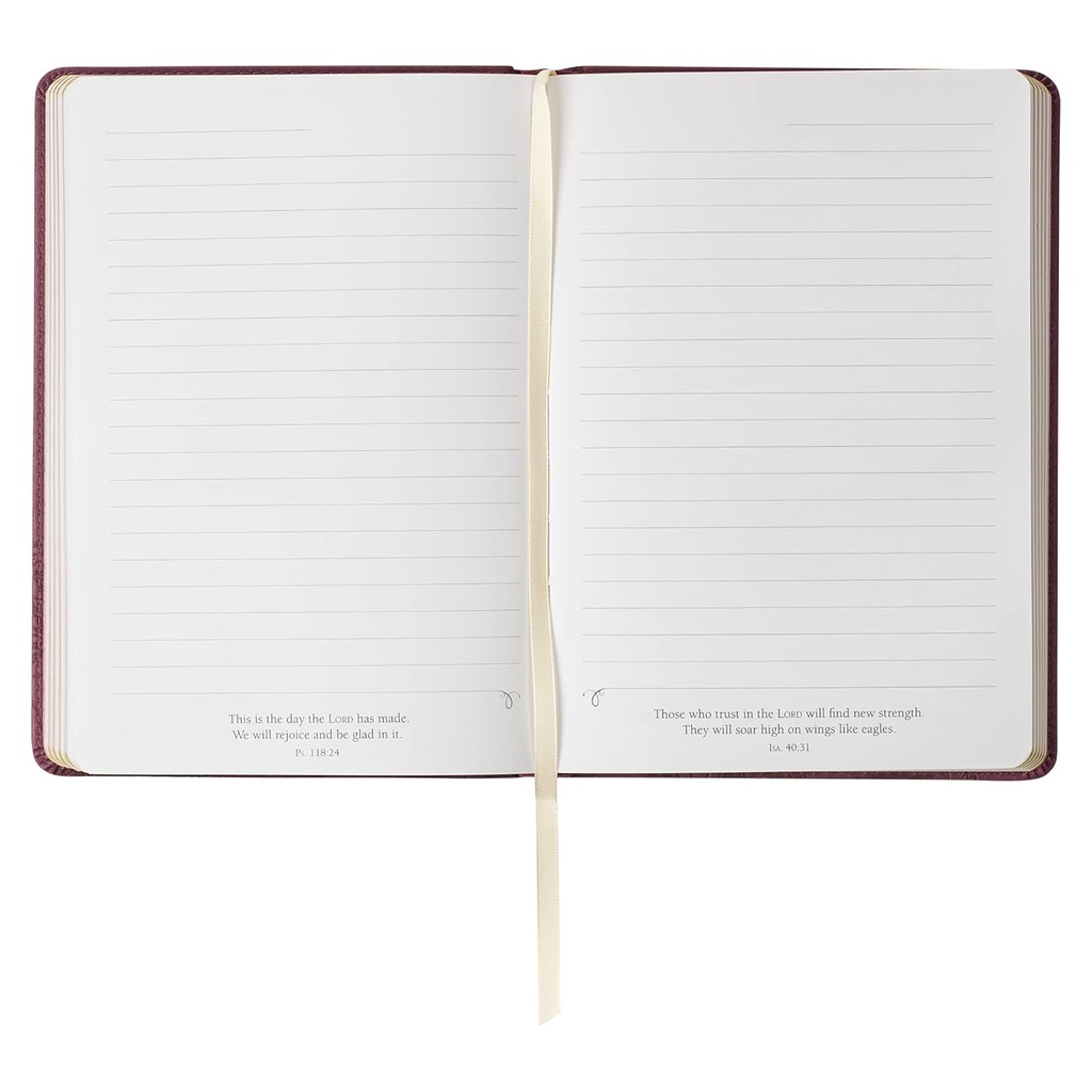 Journal Walk By Faith Not By Sight Berry Luxleather