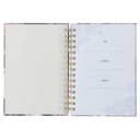 Journal With God All Things Are Possible Floral Large