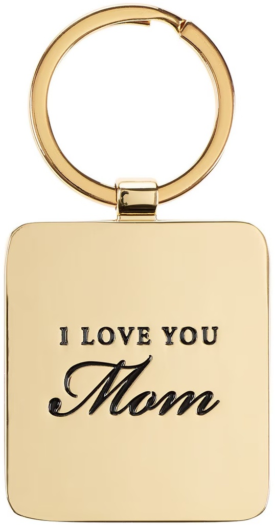 Keyring First My Mother Pink Metal