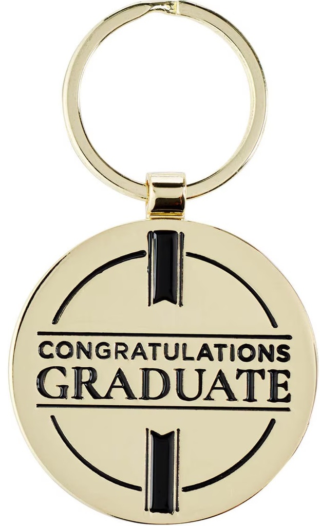 Keyring I Know The Plans Black Round Metal (02/25)