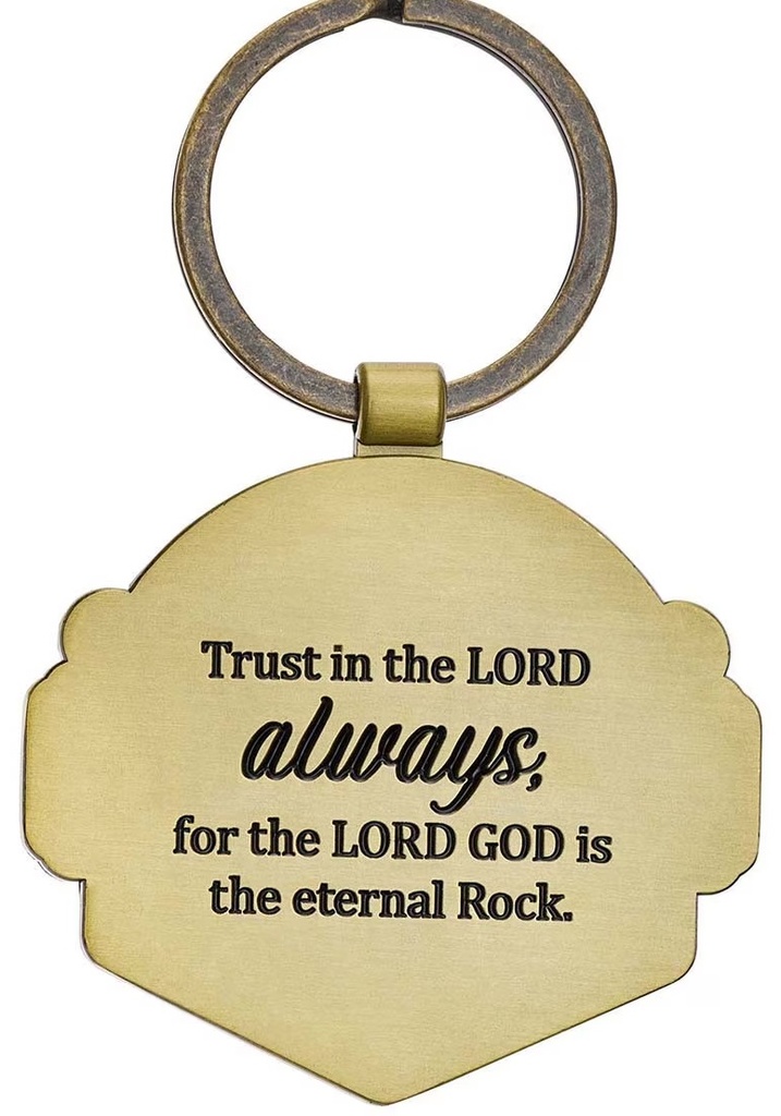 Keyring In Tin Trust In The Lord