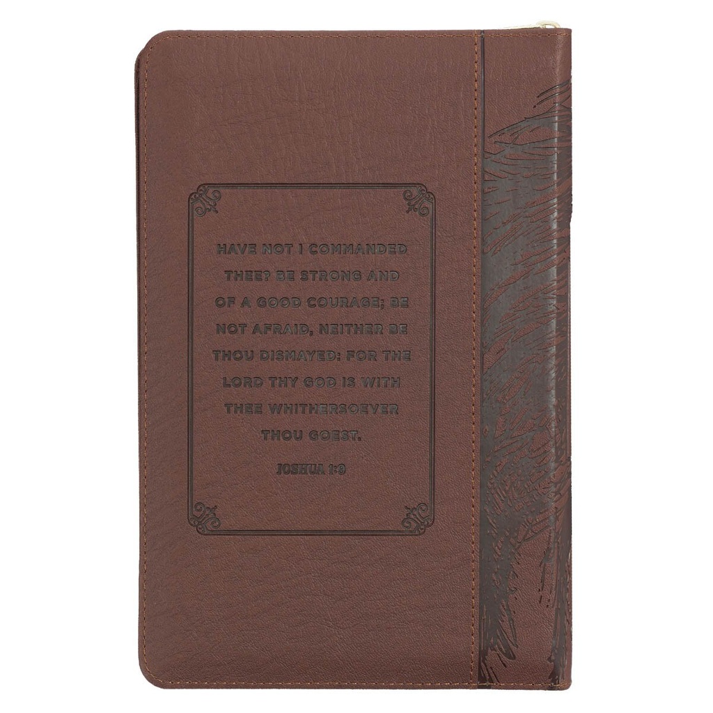 KJV Deluxe Gift Brown Lion Luxleather Index