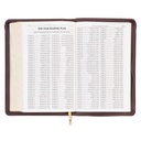 KJV Deluxe Gift Brown Lion Luxleather Index