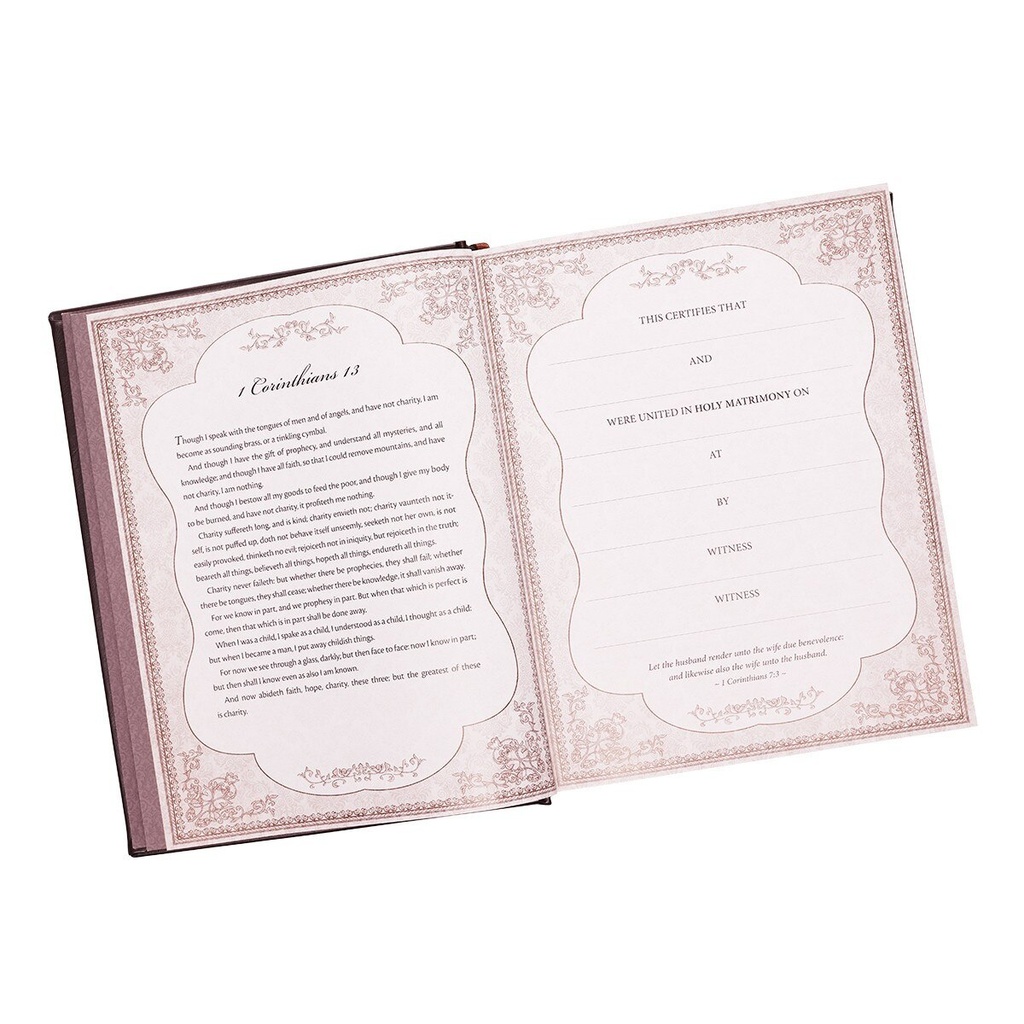 KJV Family Heirloom Brown Hardcover