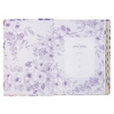 KJV Giant Print Full Size Bible White Floral Gold Foil (08/2