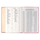 KJV Giant Print Full Size Pink Luxleather