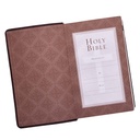 KJV Giant Print Index Dark Brown Faux Leather
