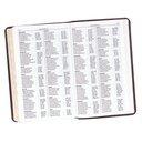 KJV Giant Print Index Dark Brown Faux Leather